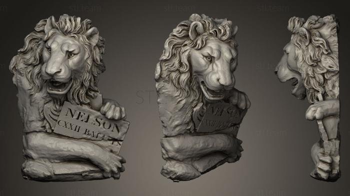3D model Coade Stone Lion (STL)